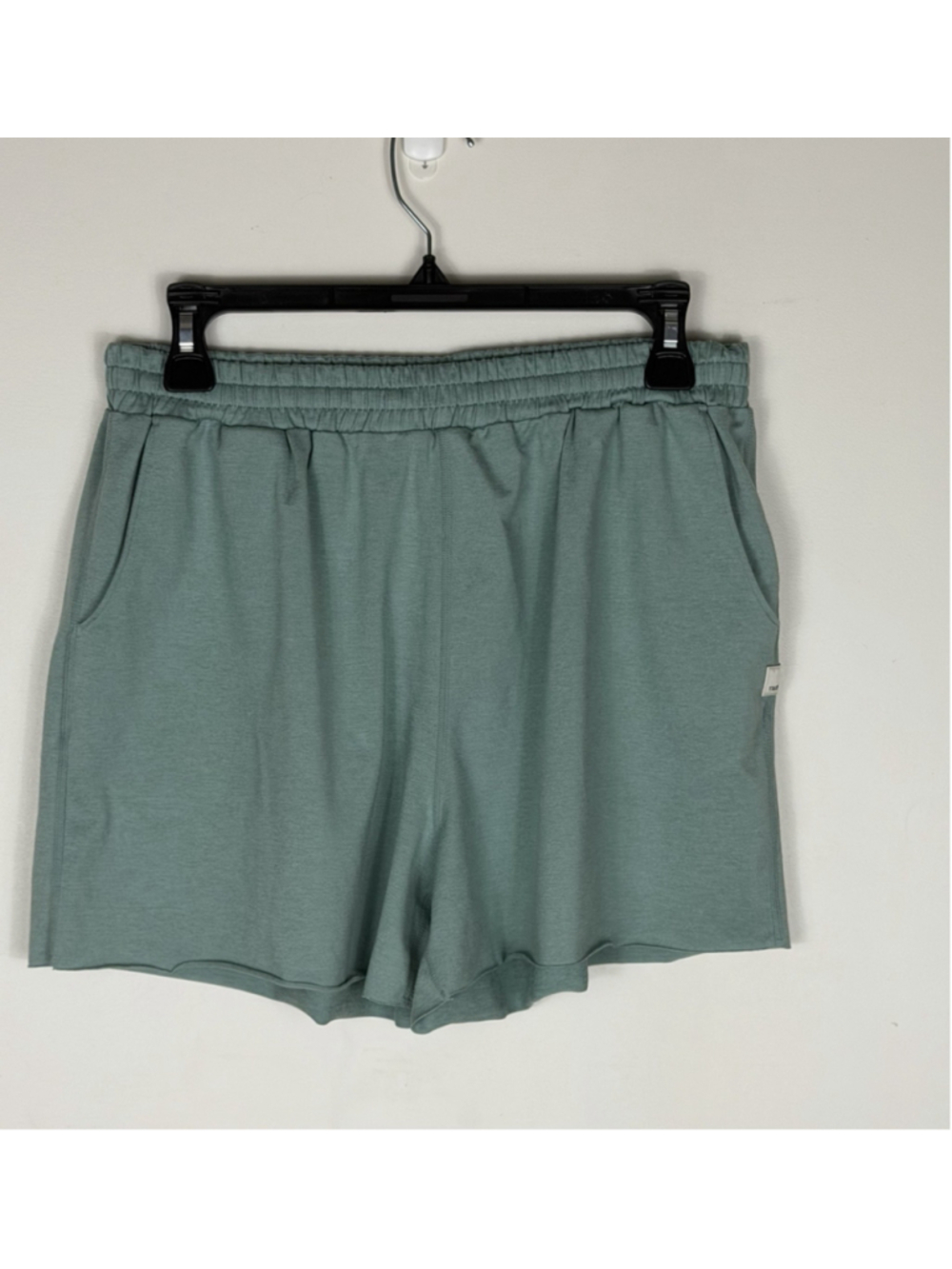 Vuori Women's Elastic Waist Shorts, Faded Sage Green, Size M